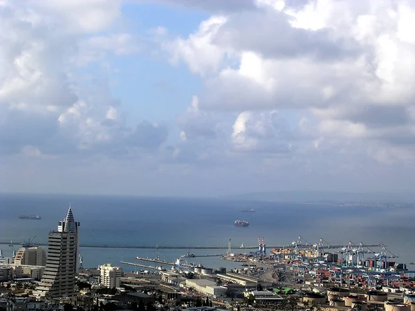 Haifa ciudad cerca del mar 2005 — Foto de Stock