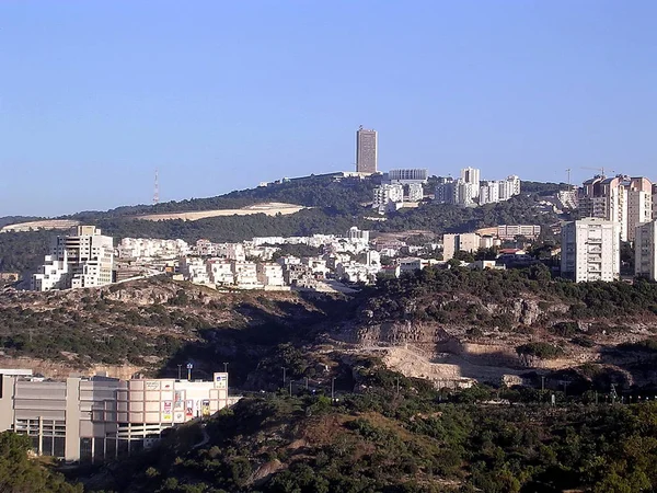 Haifa nézet Har Carmel 2004. — Stock Fotó