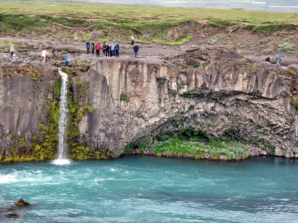 Iceland part of Godafoss waterfall 2017 — Stock Photo, Image
