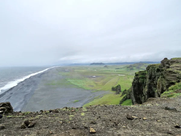 Islandia vista de la playa de Myrdalssandur 2017 — Foto de Stock