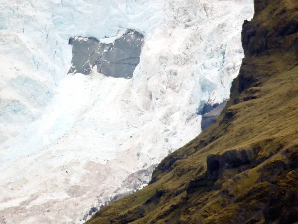 Skaftafell buzul 2017 parçası İzlanda — Stok fotoğraf