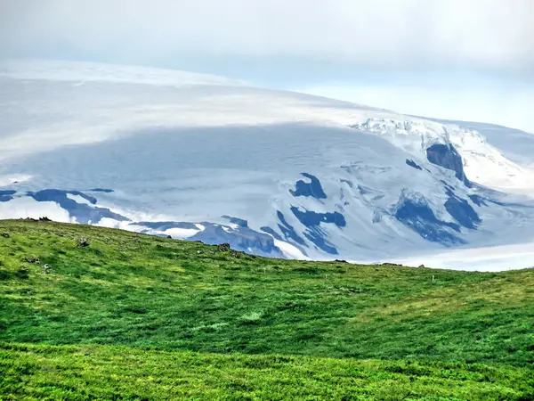 Island Skaftafell nationalpark fjällen 2017 — Stockfoto