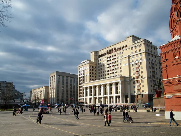 Moscow Okhotny Ryad Street 2011 — Stock Photo, Image