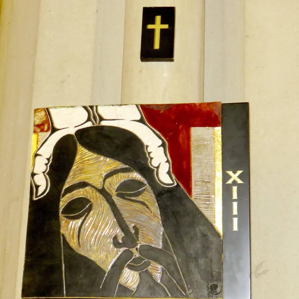 多伦多 St. 詹姆斯大教堂十字架2016的13st 驻地 — 图库照片