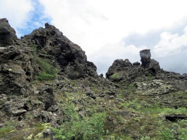 Dimmuborgir 2017 görünümünü İzlanda