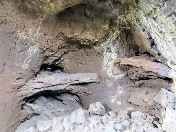 Islanda Dimmuborgir le formazioni rocciose 2017 — Foto Stock