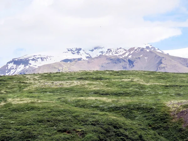 IJsland weergave van Hvannadalshnukur berg 2017 — Stockfoto
