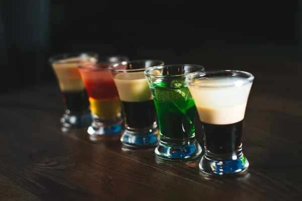 Alcohol en el bar — Foto de Stock