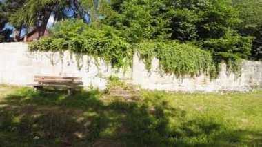tarihi abbey duvar bir manastır
