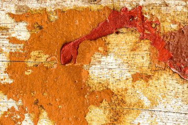 Yontmataş renk ile eski tahta kalır