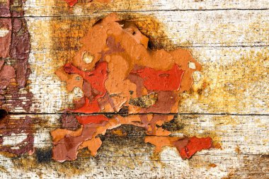 Yontmataş renk ile eski tahta kalır