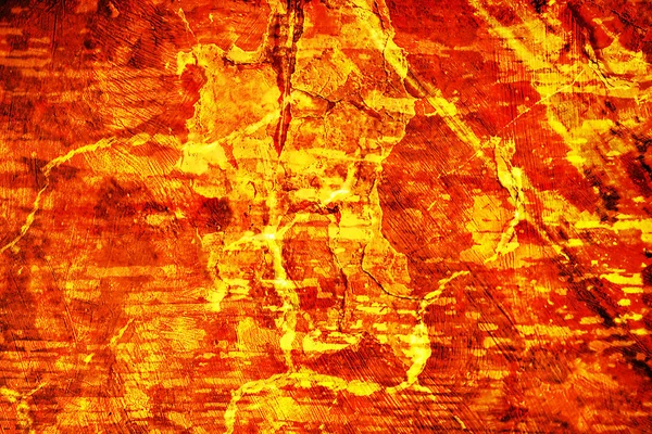 주황색 광선으로 폭발 — 스톡 사진