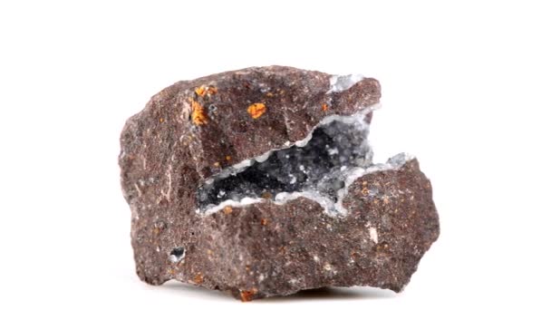 Phillipsite sur la table tournante — Video