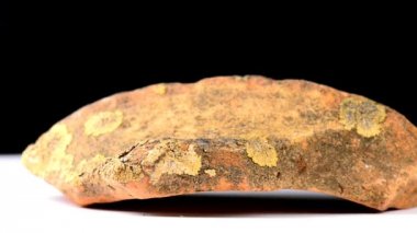 potsherd, bir sıra masaya antika