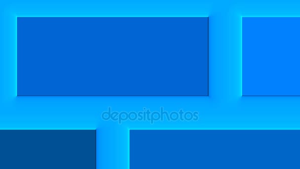Fondo Azulejos Azules Que Iluminan — Vídeos de Stock