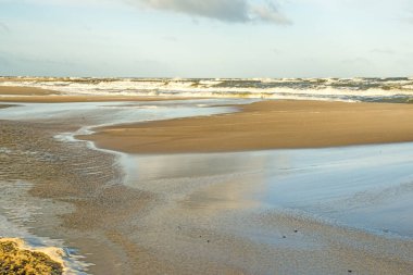 Baltık Denizi'nin lonesome beach