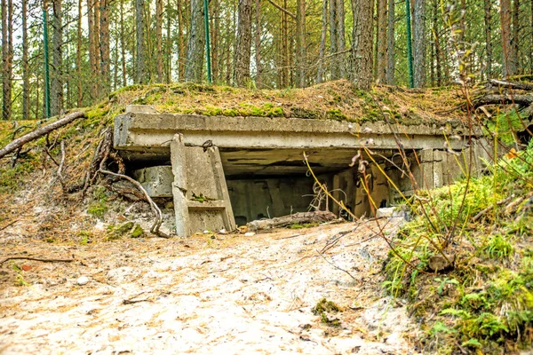 Bunker of ww2 in Poland — Stock Photo, Image