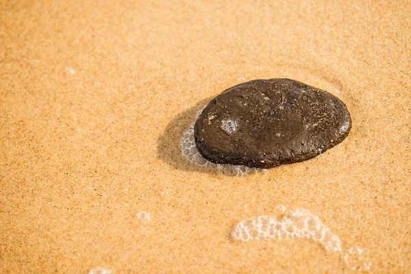 Piedra de guijarro en una playa —  Fotos de Stock