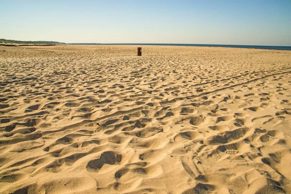 Praia solitária do Mar Báltico — Fotografia de Stock