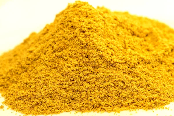 Asafoetida powder in a closeup — Stock Photo, Image