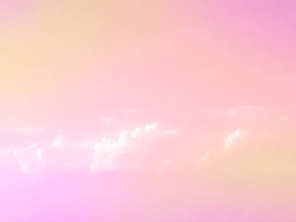 Пастель Хмарах Чудове Небо Хмарами Фону — стокове фото