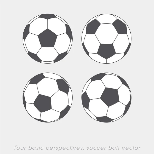 Piłka Nożna Wektor Ilustracji — Wektor stockowy