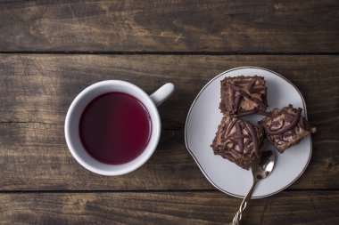 Kek, çikolatalı kek, çikolata.