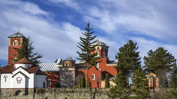 Monastère orthodoxe serbe Zica — Photo