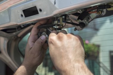 adam eller onarım gövde kapı 