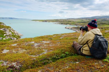 turistik bir kamera ile