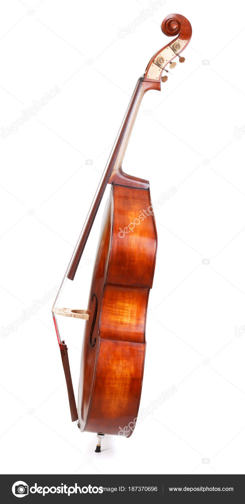 Side view of a double bass Stock Photo by ©icefront 187370696