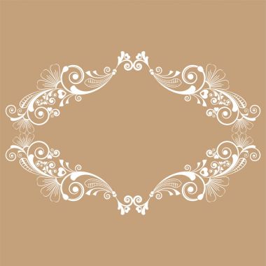 Dekoratif çiçek desenli vektör vintage çiçek arkaplanı