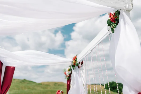 Dekor bei der Hochzeit — Stockfoto