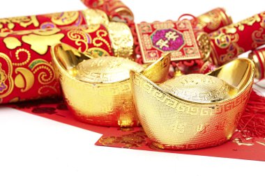 çeşitli Çin yeni yıl süslemeleri