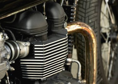 Motosiklet motoru detay 