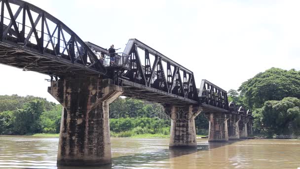 El puente del río Kwai — Vídeo de stock