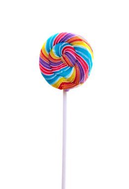 renkli sarmal lolipop