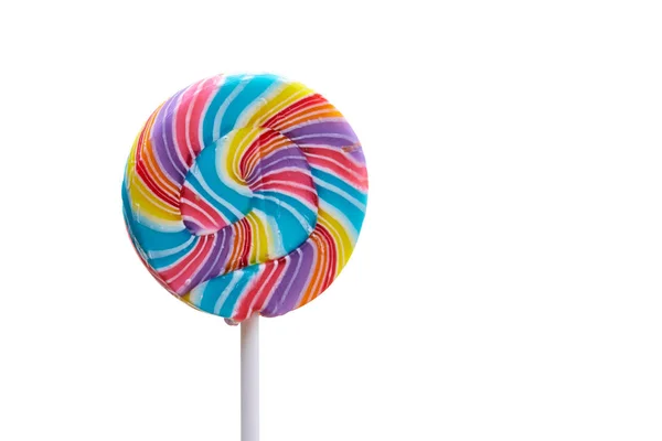 Renkli sarmal lolipop — Stok fotoğraf