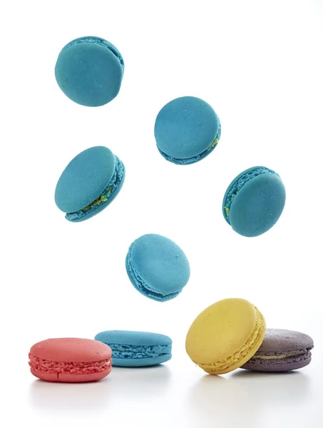 Macarons français colorés — Photo