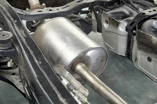 シャーシの車のエンジン — ストック写真