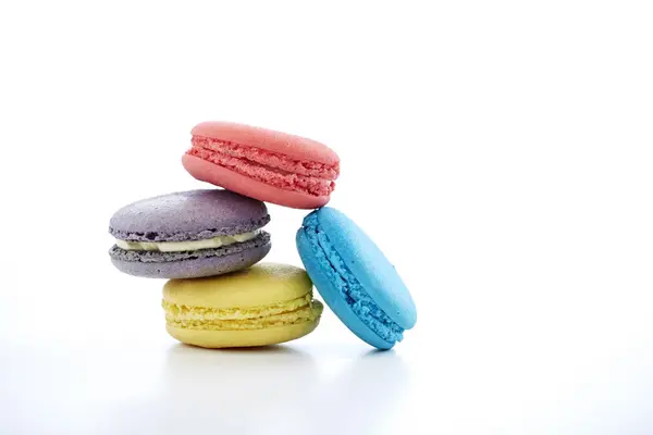 Macarrones franceses coloridos — Foto de Stock