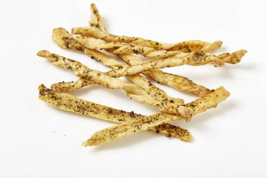  Beyaz adam üzerinde ekmek sopa