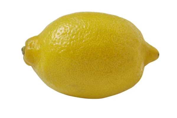 Lemon Isolated White Background Clipping Path — Stock Photo, Image