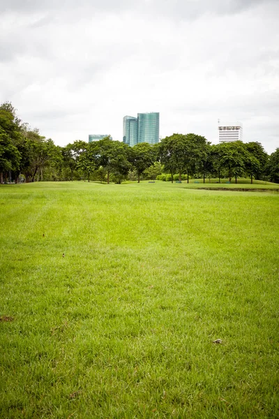 Stadtpark Stadtpark Vachirabenjatas Park Rot Fai Park Bangkok Thailan — Stockfoto