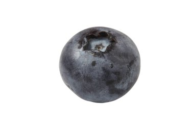 Kırpma yolu ile beyaz arka plan üzerinde izole taze yaban mersini