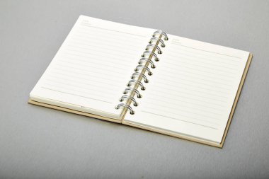 Kahverengi not defteri, alüminyum doku arka plan