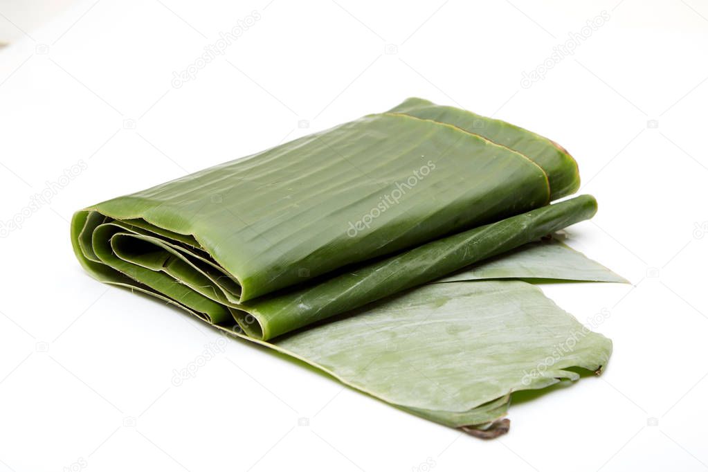 banana leaf is always used to wrap food