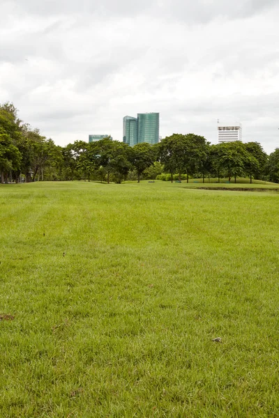 Městský Park Městský Park Vachirabenjatas Park Rot Fai Park Bangkok — Stock fotografie