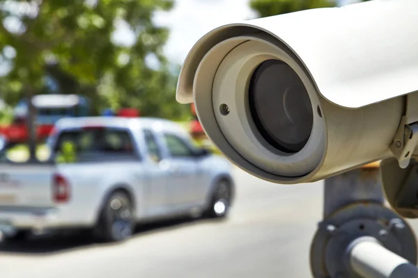 Telecamera Circuito Chiuso Evitare Veicoli Rubati — Foto Stock