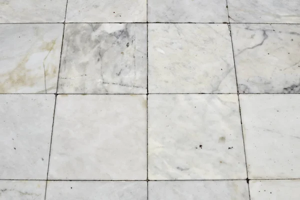 White Marble Texture Background Decorative Walkway — Stock Photo, Image